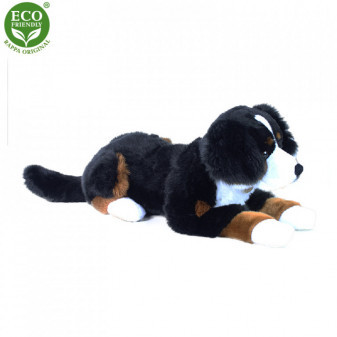 Berneński pies pasterski pluszowy leżący 70 cm EKOLOGICZNY
