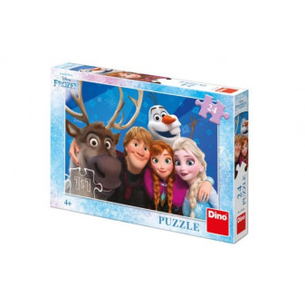Puzzle Lodowe Królestwo/Frozen Selfie 24 sztuki 26x18cm w pudełku 27,5x19x4cm