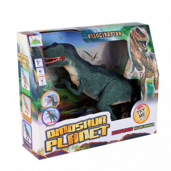 Chodzący dinozaur Rex z dźwiękiem i światłem
