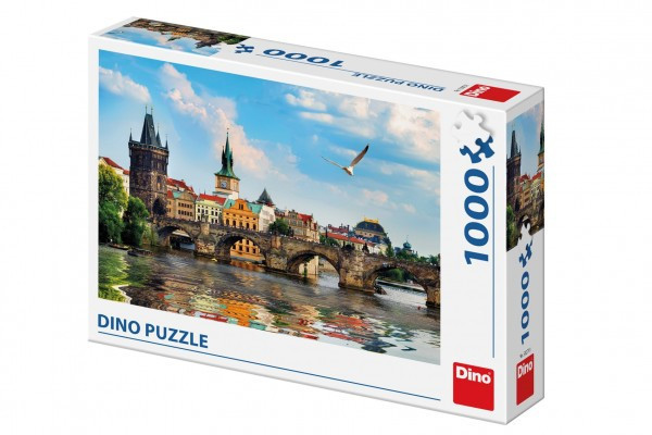 Puzzle Most Karola 66x47cm 1000 sztuk w pudełku 32x23x7cm