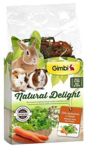 Gimborn Natural Delight zioła+marchew 100g