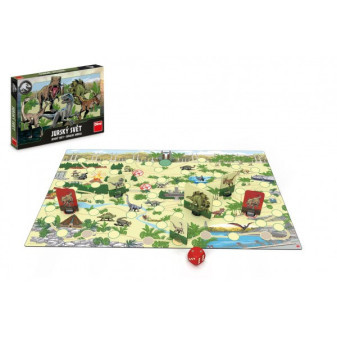 Gra planszowa Jurassic World w pudełku 33x23x3,5cm