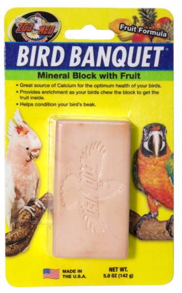 Blok mineralny Bird Bankiet z owocami L