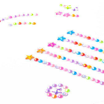 Aga4Kids Samoprzylepne cyrkonie DS8113AY