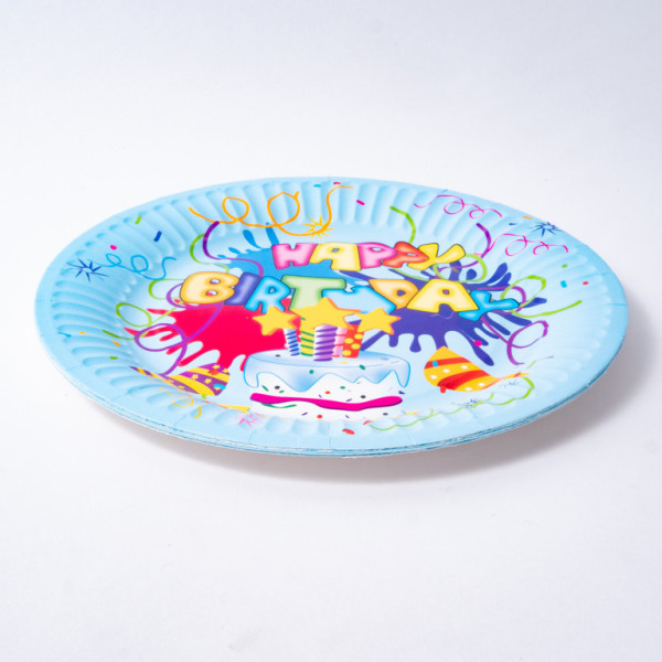 Aga4Kids Talerze papierowe 23cm DS932-4 10 szt.