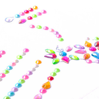 Aga4Kids Samoprzylepne cyrkonie DS8113BB