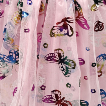 Kostium dziecięcy spódniczka TUTU motyl z nakryciem głowy i skrzydełkami