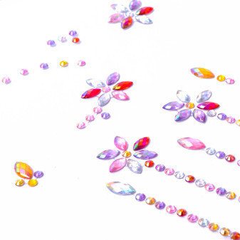 Aga4Kids Samoprzylepne cyrkonie DS8113BF
