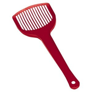 Plastikowa łopatka do WC Ferplast czerwona
