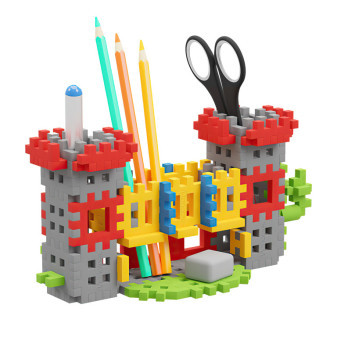 Marioinex MINI WAFFLE Adventure Organizery stołowe 140 szt.