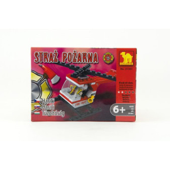 Zestaw konstrukcyjny Dromader Strażacy Helikopter 21301 18,5x13x4,5cm