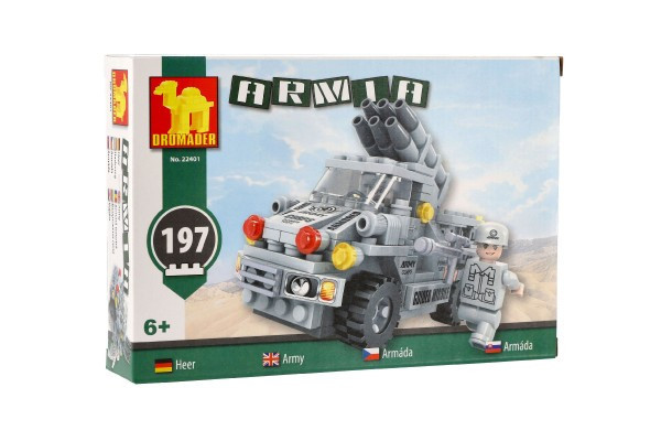 Zestaw do budowy Dromader Soldiers Car 22401 22x15x4,5 cm