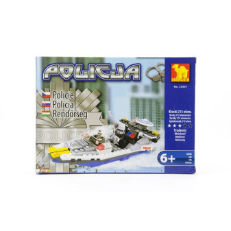 Zestaw do budowy Dromader Police Boat 23501 25,5x18,5x4,5cm
