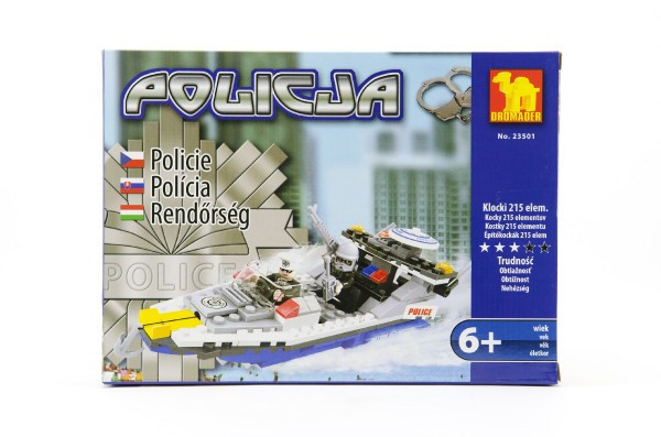 Zestaw do budowy Dromader Police Boat 23501 25,5x18,5x4,5cm