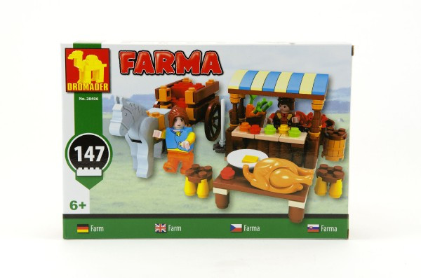 Zestaw konstrukcyjny Dromader Farm 28406 22x15x4,5cm