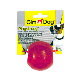 Zabawka Gimborn Playstrong wykonana z utwardzanej gumy kulka 6 cm