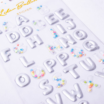 Aga4Kids Litery samoprzylepne DS8101SP