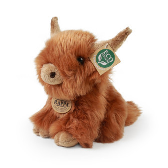 Pluszowy byczek szkocki highland 20 cm EKOLOGICZNY