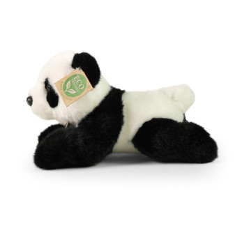 Pluszowa panda leżąca 20 cm EKOLOGICZNA