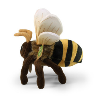 Pluszowa pszczółka 18 cm EKOLOGICZNA