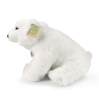 Pluszowy miś polarny 30 cm EKOLOGICZNY