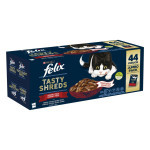 Cap. FELIX Tasty Shreds Multipack wołowina/kurczak/kaczka/indyk w soku 44x80g