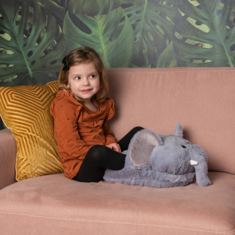 Cosy Noxxiez CS924 Elephant - ciepły pluszowy pantofelek