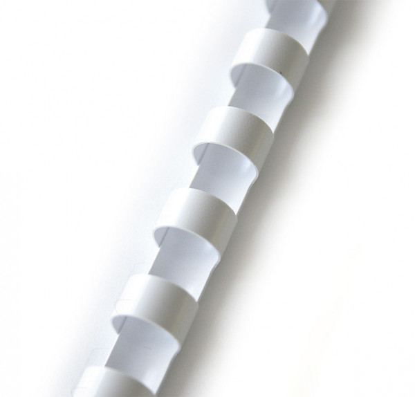 Kolce plastikowe - 8 mm, białe, 100 szt. 609.027