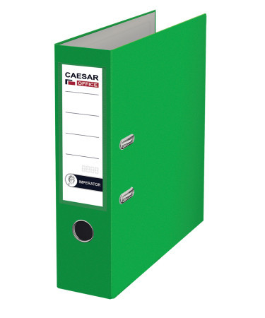 Segregator dźwigniowy Imperator A4 PP 8 cm, rado, jasnozielony 102578