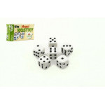 Kostki do gry 13x13mm plansza do gry 9x5x2cm