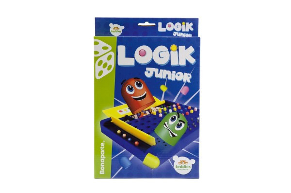 Planszowa gra logiczna Logik junior w pudełku o wymiarach 19,5x29x3,5cm