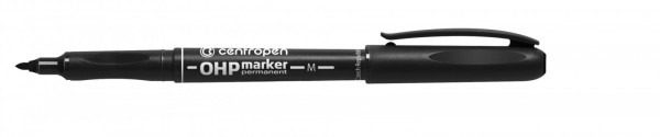 Marker Centropen 2637 OHP permanentny czarny szerokość 1mm