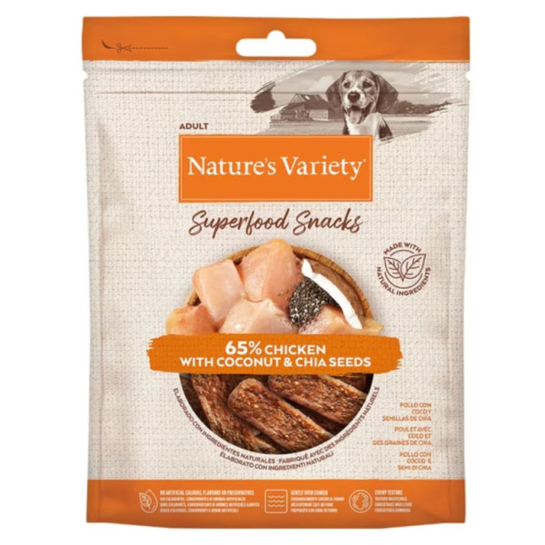 Natures Odmiana superfood przekąska z kurczakiem 85g