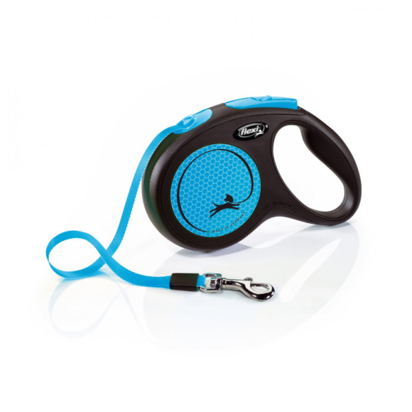 Taśma flexi New Neon M 5m/25kg niebieska