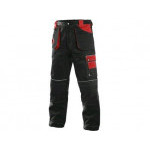 Spodnie CXS ORION TEODOR, zimowe, męskie, czarno-czerwone, rozm. 60-62