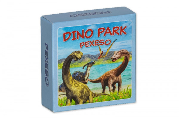 Pexeso Dino Park w pudełku