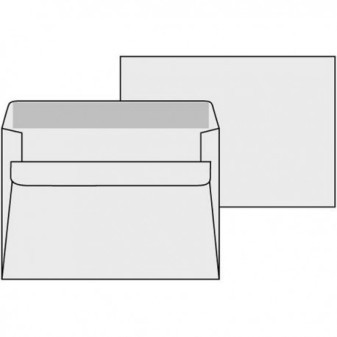 Koperta C5, biała, zadruk wewnętrzny, samoprzylepna, 500 szt. 564382