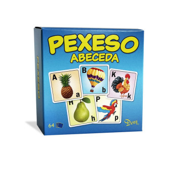 Alfabet Pexeso w pudełku