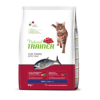 TRAINER Natural Cat Adult tuńczyk 3kg