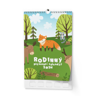 Kalendarz ścienny - Kalendarz planowania rodziny - A3