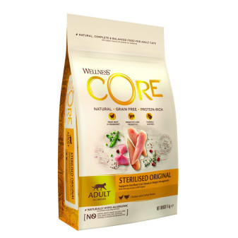 Wellness Core Cat Original Adult sterylizowany indyk i kurczak 4kg