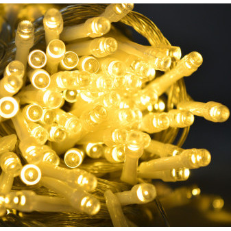Aga łańcuch świąteczny 200 LED Ciepła biel