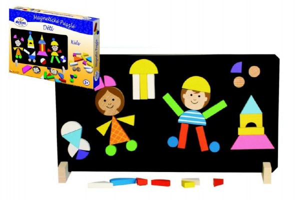 Puzzle magnetyczne dla dzieci w pudełku 33x23x3,5cm