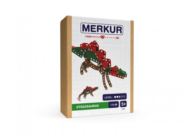 Zestaw konstrukcyjny MERKUR Stegosaurus 13x18x5cm