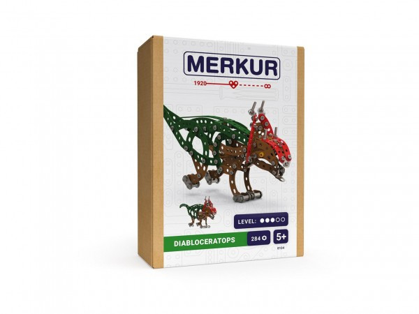 Zestaw MERKUR Diabloceratops 284 szt. w pudełku 13x18x5cm