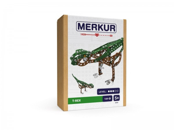Zestaw konstrukcyjny MERKUR T-Rex 189 szt. w pudełku 13x18x5cm