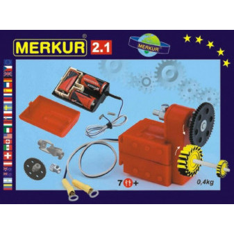 Zestaw MERKUR 2.1 Silnik elektryczny w puszce 26x18x5cm