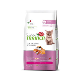 Trainer Natural Cat Kitten łosoś 1,5 kg