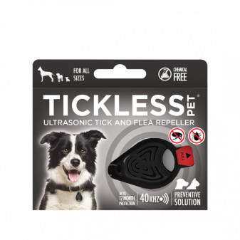 Elektroniczny odstraszacz Tickless Pet- czarny