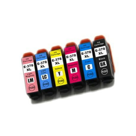 Alternatywny zestaw Color X Epson T378XL/T379x (T378BK, C, M, Y, LC, LM/6x12ml)